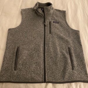 Mens Patagonia better sweater full zip vest